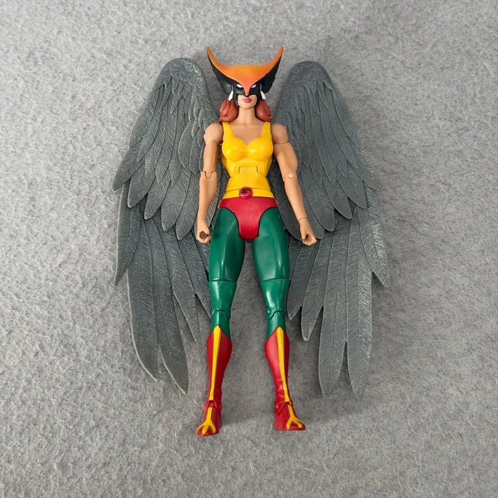 Mattel DC Universe Classics Hawkgirl V4445 Wings Mace Incomplete Loose Figure